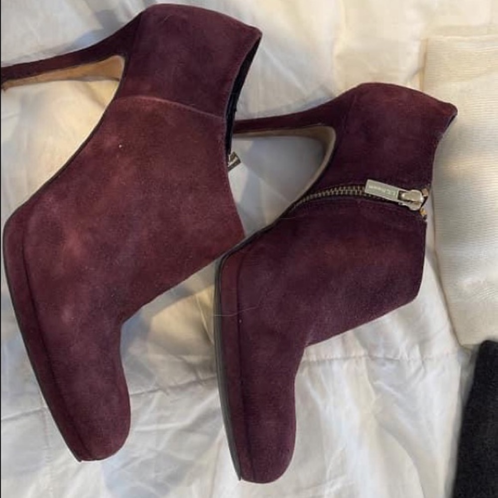 LK Bennett suede booties